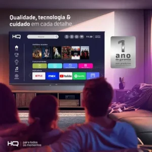 Smart Tv Hq 40 Full Hd Android 12 Slim Hqs40nkhm - Imagem 6