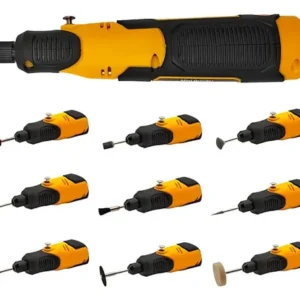Mini Retifica Profissional Lixadeira Completa Acessório 57x1 3 - Imagem 9