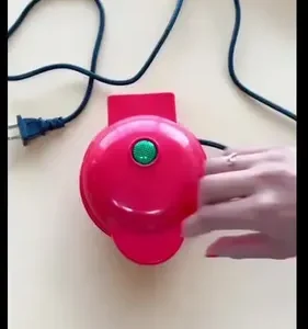 Mini Máquina De Fazer Waffle Panqueca Portátil Elétrica 110v - Imagem 21
