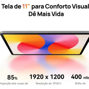 Tablet HUAWEI MatePad SE 11 Wifi 6+128GB Tela HUAWEI FullView de 11" para Conforto Visual, Superbateria de 7700 mAh 225W Câmera Traseira 8 MP, Câmera Frontal 5 MP Cinza Nebula - Imagem 4
