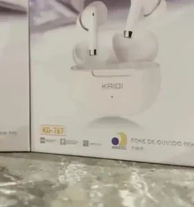 Fone Bluetooth 5.4 Sem Fio Tws Kaidi Kd 767 Graves Potentes - Imagem 2