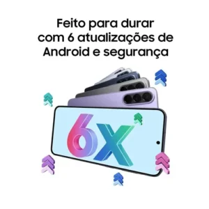 Celular Samsung Galaxy A57 5G 128GB, 8GB RAM, Câmera 50MP, IP68, Super AMOLED 6.7", Recursos AI -Cinza - Imagem 9