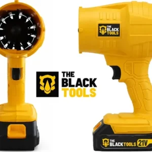 Soprador De Ar Turbo 21v Portátil Bateria Recarregável Potente Para Folhas Pó Limpeza Carro Tso-21a The Black Tools - Imagem 8