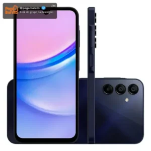 Smartphone Samsung Galaxy Octa Core A15 4g Sm-a155mzyrzto Cor Azul-escuro - Imagem 1