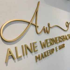 Sua Logo Personalizada Em 3d Letreiro Exclusivo - Imagem 3
