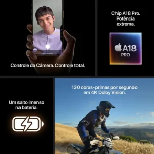 Apple iPhone 16 Pro Max (512 GB) - Titânio branco - Imagem 8
