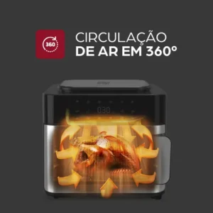 Fritadeira Air Fryer Oven WAP Multi-comb Digital Wafc16 16 Litros Com 10 Funções - Imagem 3