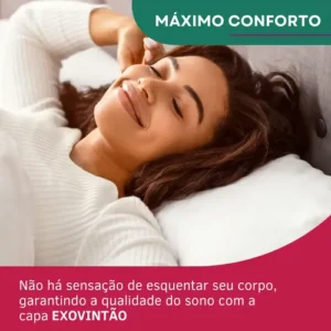 Protetor De Colchão Impermeável Casal Matelado Antialérgico Antiácaro Resistente A Líquidos Toque Macio Branco - Imagem 9