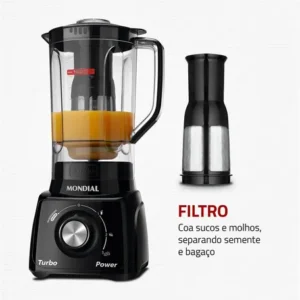 Liquidificador Turbo Power Mondial 550W - L-99 FB - Imagem 5