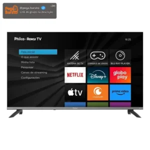 Smart Tv 39 Philco Full Hd Roku Tv Dolby Audio P39cra - Imagem 1