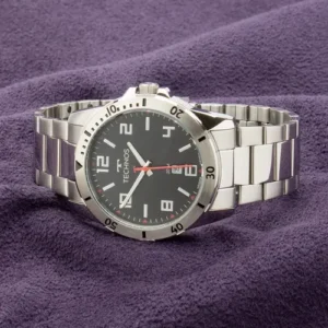 Relógio Masculino Technos Militar Azul Original Prata - Imagem 4