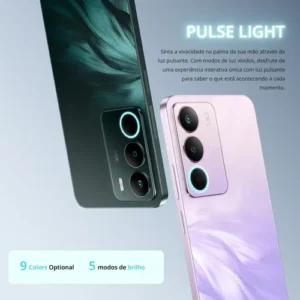 Celular Smartphone Realme C73 256gb 8gb Ram Dual Sim 120hz 6 Ah Violeta - Imagem 8