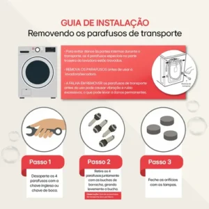 Lava E Seca Smart LG Vc5 12kg Branca Com Inteligência Cor Branco - Imagem 7
