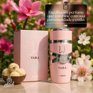 Perfume Árabe Feminino Yara Lattafa Eau De Parfum 100 Ml Original Lacrado - Imagem 5
