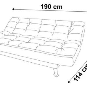Sofá-cama 3 Lugares Casal Premium Ii Suede Café - Imagem 9