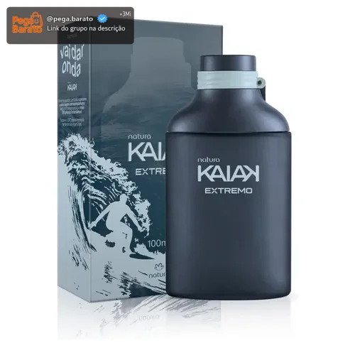 Desodorante Colônia Kaiak Extremo Masculino Promoção Vai Dar Onda 100 Ml