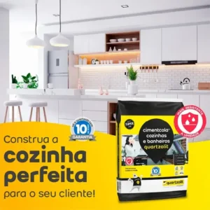 Argamassa Para Cerâmicas Quartzolit Cimentcola 20kg - Imagem 5