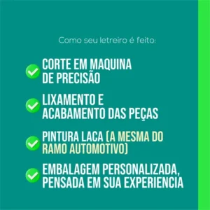 Sua Logo Personalizada Em 3d Letreiro Exclusivo - Imagem 12