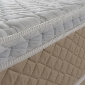 Cama Box King Size Alford 193x203x66 Bege C/ Molas Ensacadas - Imagem 6