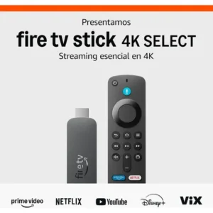 Amazon Fire Tv Stick 4k Select Cntrole 8gb Com Alexa Black Voice Preto De Voz - Imagem 2