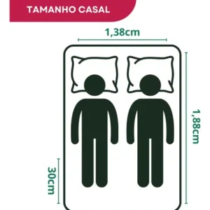 Protetor De Colchão Impermeável Casal Matelado Antialérgico Antiácaro Resistente A Líquidos Toque Macio Branco - Imagem 3