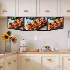 Tv Sylvox 15.6 Fhd Dobrável 12v Hdmi Usb Rv - Imagem 2