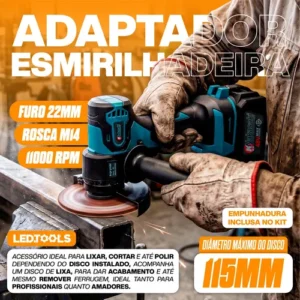 Kit Multi Ferramentas 5 Em 1 A Bateria 48v Profissional - Imagem 9