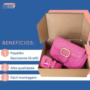 Kit 30 Caixas de Papelão Montável Sedex 20x16x7cm Kraft Resistente - Imagem 3