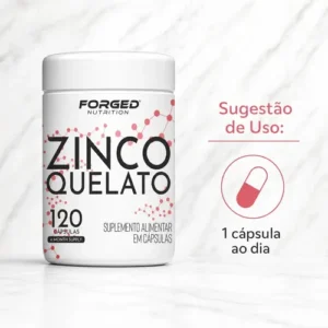 Zinco Quelato 264% Máxima Concentração 120 Cápsulas - Forged Nutrition Sabor Sem sabor - Imagem 6
