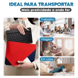 Kit Mouse Teclado Magnético Bluetooth Para Lite P610 Tab S6 - Imagem 7