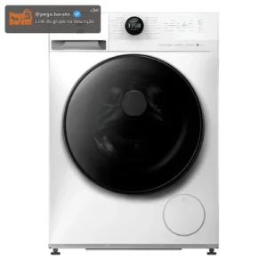 Lava E Seca 11kg Branca Slim Conectada Midea Branco - Imagem 1