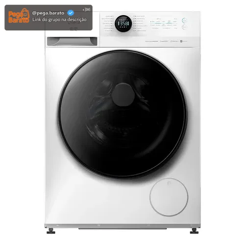 Lava E Seca 11kg Branca Slim Conectada Midea Branco