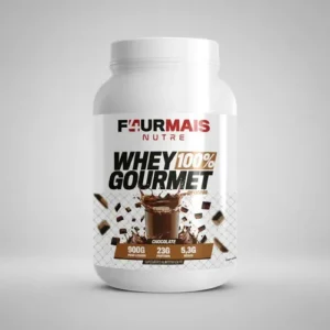 Whey Protein Chocolate 100% Gourmet Concentrado 900g - Imagem 2