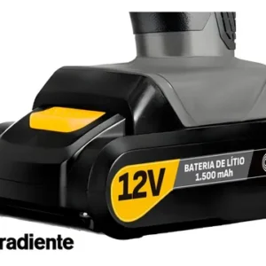 Furadeira Parafusadeira Sem Fio A Bateria Gpb12vd 12v 3/8 10mm Com Maleta E Acessórios Gradiente - Imagem 6