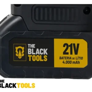 Moto Serra A Bateria 21v 4000mah 300mm 12 Polegadas Tcs21b The Black Tools Cor Amarelo e Preto - Imagem 7