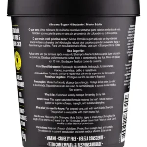 Máscara De Hidratação Morte Súbita 450g Lola Cosmetics - Imagem 11
