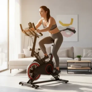Bicicleta Ergométrica Profissional Spinning X11 Em Aço Carbono Suporta Até 120kg - Liftness Preto - Imagem 12