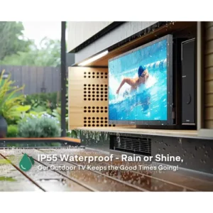 Tv Ao Ar Livre Sylvox Pool Se 32 Polegadas 1080p Fhd 1500 Ni - Imagem 9