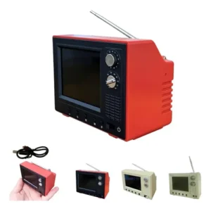 Mini Tv Retrô 2.4 Polegadas Com 8gb E Desenhos Clássicos - Imagem 2