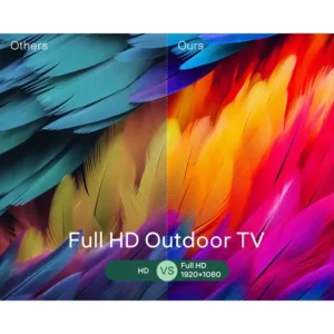 Tv Ao Ar Livre Sylvox Pool Se 32 Polegadas 1080p Fhd 1500 Ni - Imagem 5