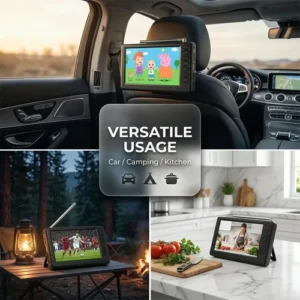 Tv Digital Portátil Ciciglow 5 1080p Rádio Fm Usb Recarregá - Imagem 7