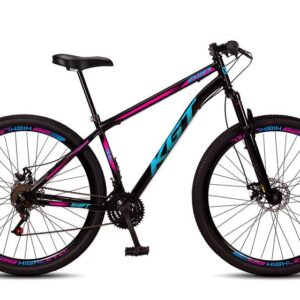 Bicicleta Aro 29 KGT Shift Aço Carbono 21 marchas Freios a Disco Suspensão Diant - Imagem 2