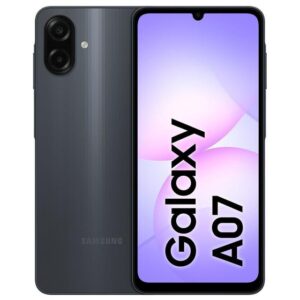 Smartphone Samsung A07 256GB Preto 8GB RAM Tela 6,7" Câm. Dupla + Selfie 8MP - Imagem 1