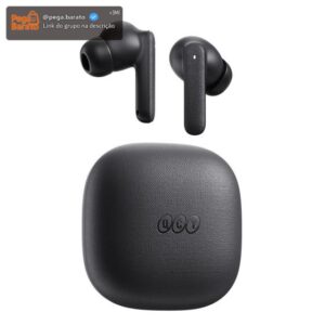 Fone QCY Buds T43 TWS 5.3 com Microfone, IPX4, Até 35h de Bateria - Imagem 1