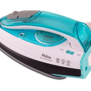 Ferro de Passar Roupa a Vapor Philco - Travel Ceramic Azul - Imagem 3