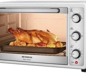 MONDIAL Forno Elétrico 52L Grand Family II, Branco/Inox, 1800W, 220V - FRN-52-W - Imagem 2