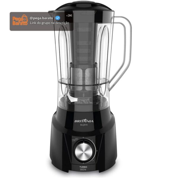 Britânia Liquidificador BLQ970P Turbo 220V