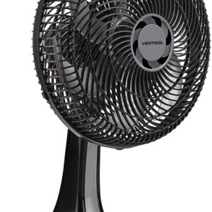 Ventisol Ventilador de Mesa Oscilante, Turbo 6 Pás Premium, Azul, 30cm, 220V - Imagem 2