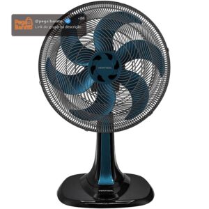 Ventisol Ventilador de Mesa Oscilante, Turbo 6 Pás Premium, Azul, 30cm, 220V - Imagem 1
