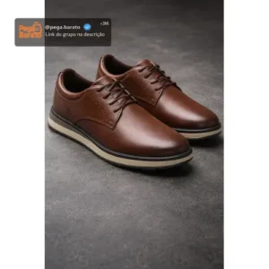 Sapato Social Masculino Esporte Fino Oxford Moderno Elegante - Imagem 1